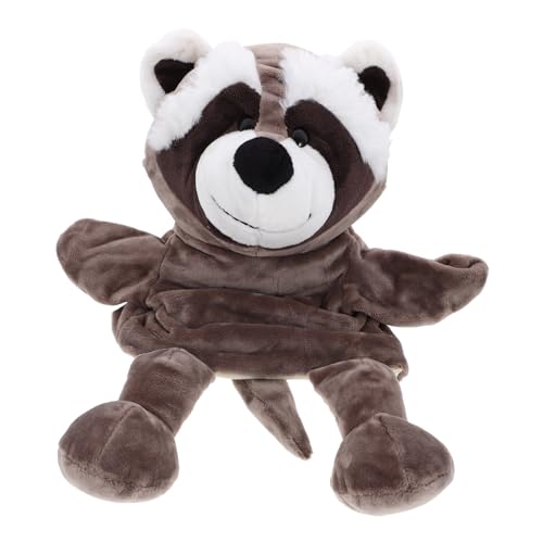 Hohopeti Interaktive Handpuppe Waschbär Plüsch Tierfigur für Geschichten Erzählen Kuscheliges Stofftier Geschenkidee für Eltern zur Spielerischen der Bindung Hohopeti Interaktive Handpuppe Waschbär Plüsch Tierfigur für Geschichten Erzählen Kuscheliges Stofftier Geschenkidee für Eltern zur Spielerischen der Bindung von Hohopeti