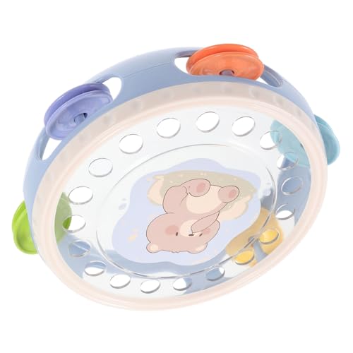 Hohopeti Junge Mädchen Hand Tamburin Handtrommel Leicht Tragbar Frühpädagogisches Musikspielzeug Intelligenzfördernd Kleines Bärendesign Für Kinderparty Und Frühes Lernen Hohopeti Junge Mädchen Hand Tamburin Handtrommel Leicht Tragbar Frühpädagogisches Musikspielzeug Intelligenzfördernd Kleines Bärendesign Für Kinderparty Und Frühes Lernen von Hohopeti