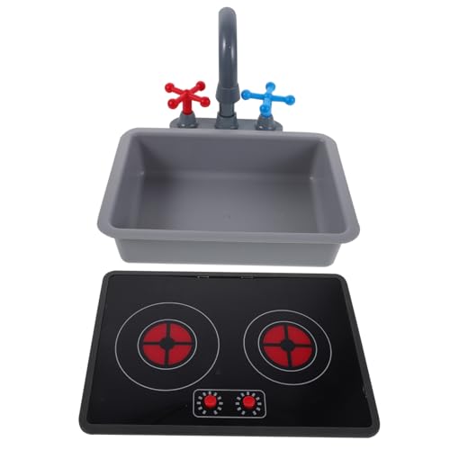 Hohopeti Kinderküche Spielset mit Wasserhahn Spüle und Induktionskochfeld Realistische Licht und Soundeffekte Umfassendes Küchenzubehör für Jungen und Mädchen Fördert Kreatives Rollenspiel Hohopeti Kinderküche Spielset mit Wasserhahn Spüle und Induktionskochfeld Realistische Licht und Soundeffekte Umfassendes Küchenzubehör für Jungen und Mädchen Fördert Kreatives Rollenspiel von Hohopeti