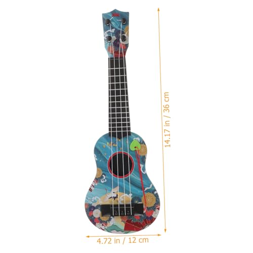 Hohopeti Kinderspielzeug Mini Gitarren Modell Spielbare Einstellbare Ukulele Spielzeuggitarre Realistisches Musikinstrument für Frühe Musikalische Bildung und Kreative Ab Jahren Hohopeti Kinderspielzeug Mini Gitarren Modell Spielbare Einstellbare Ukulele Spielzeuggitarre Realistisches Musikinstrument für Frühe Musikalische Bildung und Kreative Ab Jahren von Hohopeti