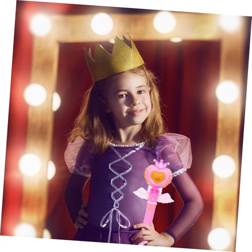 Hohopeti Leuchtender Herz zauberstab mit Musik und Licht Dekorativer Feenstab für Party Bühnen Accessoire Mini Prinzessinnen Tanz und Rollenspiel Hohopeti Leuchtender Herz zauberstab mit Musik und Licht Dekorativer Feenstab für Party Bühnen Accessoire Mini Prinzessinnen Tanz und Rollenspiel von Hohopeti