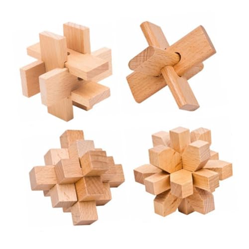 Hohopeti Lu Ban Holzpuzzle Intellektuelles Denkspiel für Ab Jahren Stressabbauendes Handkoordinationförderndes Knobelspiel Langlebiges Sicheres Holzspielzeug für Familien Hohopeti Lu Ban Holzpuzzle Intellektuelles Denkspiel für Ab Jahren Stressabbauendes Handkoordinationförderndes Knobelspiel Langlebiges Sicheres Holzspielzeug für Familien von Hohopeti