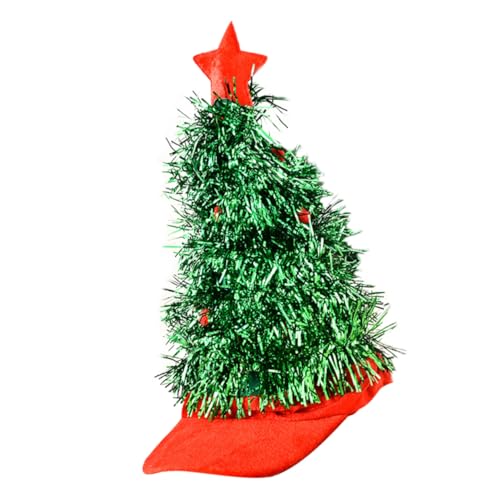 Hohopeti Lustiger Weihnachtsbaum Kostümhut Für Erwachsene Ideal Für Weihnachtsfeiern Cosplay Und Festliche Anlässe Perfektes Accessoire Für Eine Fröhliche Atmosphäre von Hohopeti