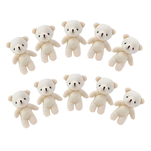 Hohopeti Mini Kuscheltiere Baby Kuscheltier Bear Mini Bär Üschtiere Üße Weiche Mini Bärchen Als Schlüsselanhänger Und Anhänger Ideal Für Taschen Und Dekoration Farbton von Hohopeti