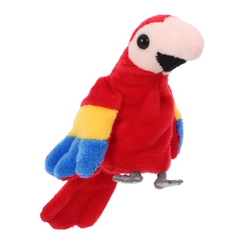 Hohopeti Mini Papagei Fingerpuppe Plüsch Vogel Handpuppe Kreatives für Interaktive Flexible Realistische Handpuppe als Erzählerisches und Fantasievolle Spielhilfe Hohopeti Mini Papagei Fingerpuppe Plüsch Vogel Handpuppe Kreatives für Interaktive Flexible Realistische Handpuppe als Erzählerisches und Fantasievolle Spielhilfe von Hohopeti
