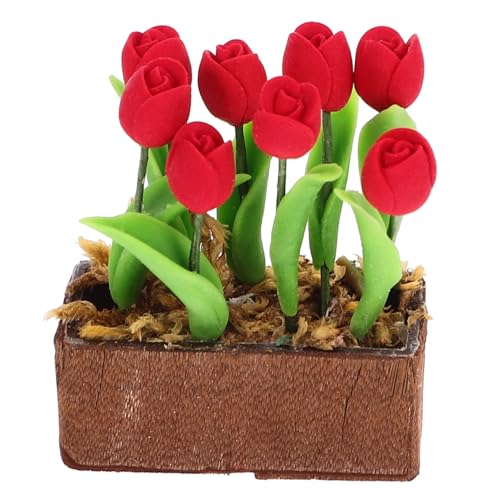 Hohopeti Mini -schmuck Tulpen Winzig von Hohopeti