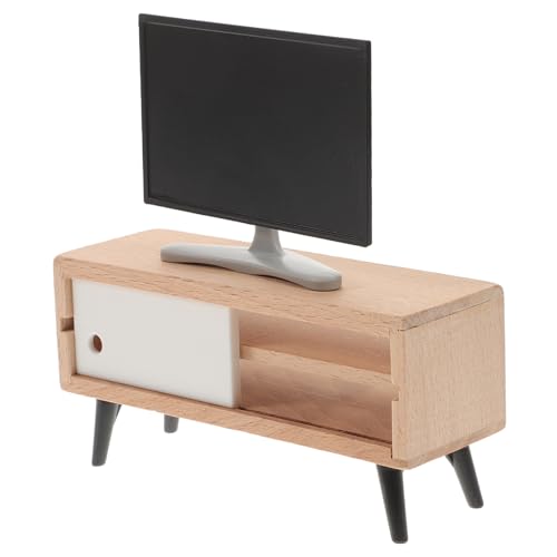 Hohopeti Mini-tv Fernsehen Mini-fälschung Winzig Stütze Klein Miniatur Dekoration Ornament Szene Spielzeugfernseher Kinderspielzeug Unterhaltung Holz Hohopeti Mini-tv Fernsehen Mini-fälschung Winzig Stütze Klein Miniatur Dekoration Ornament Szene Spielzeugfernseher Kinderspielzeug Unterhaltung Holz von Hohopeti