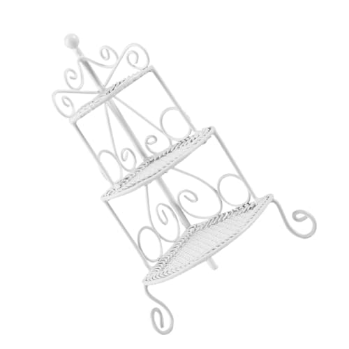 Hohopeti Miniatur Aufbewahrungsregal aus Eisenkunst Weiß Verschleißfest Realistisch Gestaltet für Puppenhaus Miniaturlandschaft Kleine Hausdekoration Einfach zu Verwenden und Platzsparend Hohopeti Miniatur Aufbewahrungsregal aus Eisenkunst Weiß Verschleißfest Realistisch Gestaltet für Puppenhaus Miniaturlandschaft Kleine Hausdekoration Einfach zu Verwenden und Platzsparend von Hohopeti