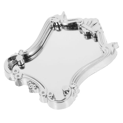 Hohopeti Miniatur Badezimmer Spiegel Silberfarben Miniaturmöbel Puppenhaus Zubehör Kunststoff Leicht Detailliert Handlich für Puppenhaus Dekoration Hohopeti Miniatur Badezimmer Spiegel Silberfarben Miniaturmöbel Puppenhaus Zubehör Kunststoff Leicht Detailliert Handlich für Puppenhaus Dekoration von Hohopeti