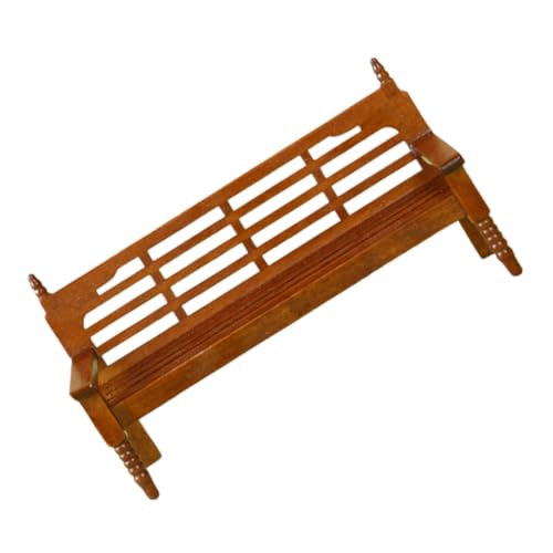 Hohopeti Miniatur Gartenbank Deko Micro Bench Modell Realistisch Gestaltet Vielseitig für DIY Terrarien Feengärten Geeignet Dekorative Miniatur Möbel für Haus Büro Garten Hohopeti Miniatur Gartenbank Deko Micro Bench Modell Realistisch Gestaltet Vielseitig für DIY Terrarien Feengärten Geeignet Dekorative Miniatur Möbel für Haus Büro Garten von Hohopeti
