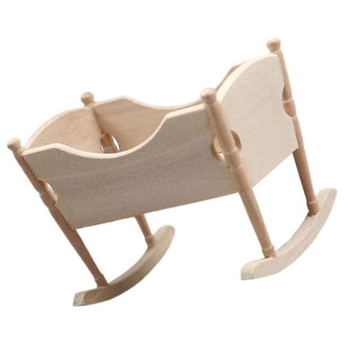 Hohopeti Miniatur Holz Puppenhaus Deko Kleine Stubenwagen Modell Miniaturmöbel für Kinderzimmer und Mini Haus Gestaltung Hohopeti Miniatur Holz Puppenhaus Deko Kleine Stubenwagen Modell Miniaturmöbel für Kinderzimmer und Mini Haus Gestaltung von Hohopeti