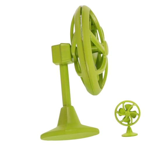 Hohopeti Miniatur Puppenhaus Mini Möbel im Vintage Stil Kleiner Tischventilator für Puppenstube Lebendige Grüne Miniatur Deko Einfach zu Platzieren und Langlebig Hohopeti Miniatur Puppenhaus Mini Möbel im Vintage Stil Kleiner Tischventilator für Puppenstube Lebendige Grüne Miniatur Deko Einfach zu Platzieren und Langlebig von Hohopeti