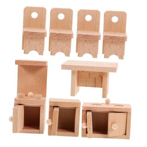 Hohopeti Minimöbel Set Für Puppenhäuser 1 Satz Puppenhausmöbel Für Kreatives Rollenspiel Ideal Für Kinder Und Puppenliebhaber Hochwertiges Spielzeug Ab 3 Jahren von Hohopeti