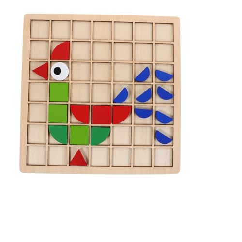 Hohopeti Holzpuzzle Mit Geometrischen Formen Montessori-blöcke Für Kleinkinder Formblöcke Zur Förderung Der Entwicklung Musterblöcke Für Unterricht Natürliche Holzkonstruktion Hohopeti Holzpuzzle Mit Geometrischen Formen Montessori-blöcke Für Kleinkinder Formblöcke Zur Förderung Der Entwicklung Musterblöcke Für Unterricht Natürliche Holzkonstruktion von Hohopeti