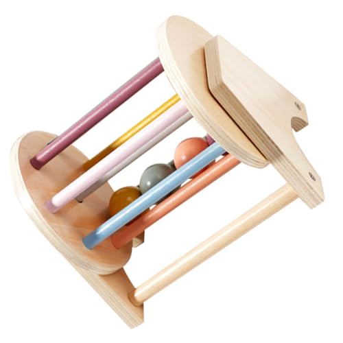 Hohopeti Montessori Holzspielzeug Textil Trommel für Junge Mädchen Rollendes Lernspielzeug zur Sensorischen Handliches Kognitives Motorikspielzeug für Kleinkinder Leicht und Kompakt für Hohopeti Montessori Holzspielzeug Textil Trommel für Junge Mädchen Rollendes Lernspielzeug zur Sensorischen Handliches Kognitives Motorikspielzeug für Kleinkinder Leicht und Kompakt für von Hohopeti
