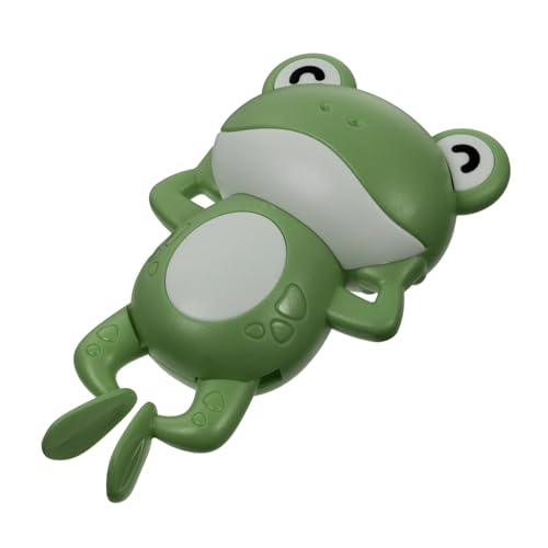 Hohopeti Niedliches Badespielzeug Frosch zum Schwimmen Duschspielzeug Wasserspielzeug für Kleinkinder Handliches Badetier Cartoon Grün Hohopeti Niedliches Badespielzeug Frosch zum Schwimmen Duschspielzeug Wasserspielzeug für Kleinkinder Handliches Badetier Cartoon Grün von Hohopeti