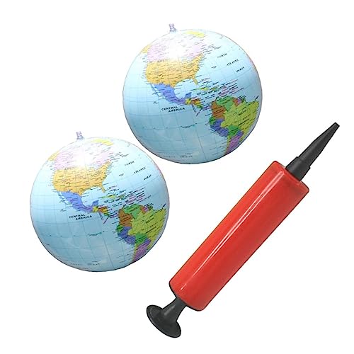 Hohopeti PVC Aufblasbare Weltkarte Ball Pack Lernspielzeug mit Stressabbau für Erwachsene Farblich Zufälliger Handpumpe Strapazierfähig und Leicht zu Greifen Zufällige Zufällige Farbe Hohopeti PVC Aufblasbare Weltkarte Ball Pack Lernspielzeug mit Stressabbau für Erwachsene Farblich Zufälliger Handpumpe Strapazierfähig und Leicht zu Greifen Zufällige Zufällige Farbe von Hohopeti
