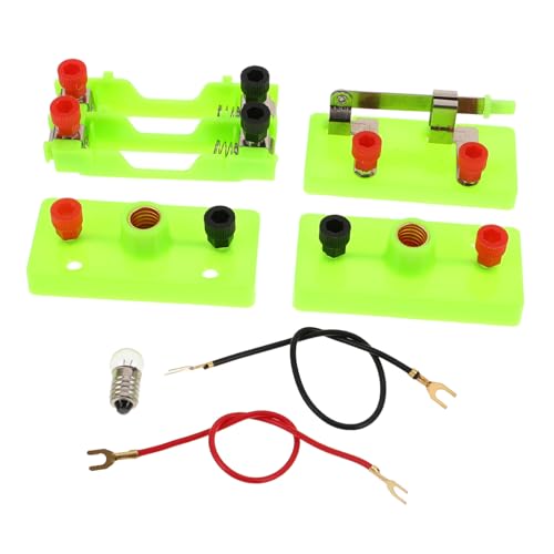 Hohopeti Physik Experimentierkasten Elektronik Set für elektrische Schaltungen Lernset mit Reihen Parallelschaltung Praktisches Wissenschafts-kit für Schulunterricht und Zuhause Einfach Hohopeti Physik Experimentierkasten Elektronik Set für elektrische Schaltungen Lernset mit Reihen Parallelschaltung Praktisches Wissenschafts-kit für Schulunterricht und Zuhause Einfach von Hohopeti