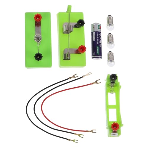 Hohopeti Physik Lampenhalter für Elektrische Experimente mit Schraubsockel Physikalische Leuchtbasis für Grundschul sachkunde DIY Stromkreis Experimentierset für Schule und Zuhause Hohopeti Physik Lampenhalter für Elektrische Experimente mit Schraubsockel Physikalische Leuchtbasis für Grundschul sachkunde DIY Stromkreis Experimentierset für Schule und Zuhause von Hohopeti