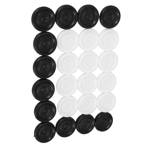 Hohopeti Plastik Schachfiguren Ersatz Schach Spielsteine Leicht Tragbar Poliert Sicher für Brettspiel Zubehör Kompakt und Robust Hohopeti Plastik Schachfiguren Ersatz Schach Spielsteine Leicht Tragbar Poliert Sicher für Brettspiel Zubehör Kompakt und Robust von Hohopeti