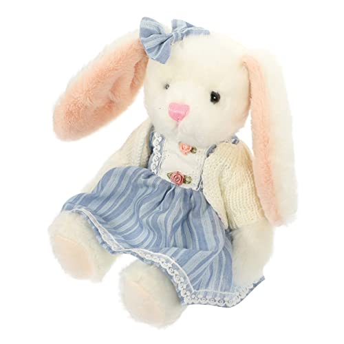 Hohopeti Plüsch Bunny Stoffed Animal Toy Plüsch Gefüllt Plüsch Kaninchenspielzeug Für Kinder Jungen Mädchen von Hohopeti