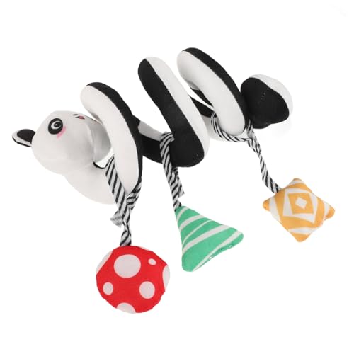 Hohopeti Plüsch Panda Hängespielzeug Babywagen Spiral Aktivitätsspielzeug für Neugeborene mit Sichtbarkeit Sicher Anschmiegsam Geeignet für Kinderwagen und Laufstall Hohopeti Plüsch Panda Hängespielzeug Babywagen Spiral Aktivitätsspielzeug für Neugeborene mit Sichtbarkeit Sicher Anschmiegsam Geeignet für Kinderwagen und Laufstall von Hohopeti