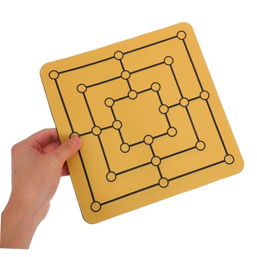 Hohopeti Portable Nine Mens Morris Brettspiel Klassisches Spiel Kompakt Leicht Tragbar Für Familie Party Desktop Unterhaltung Hohopeti Portable Nine Mens Morris Brettspiel Klassisches Spiel Kompakt Leicht Tragbar Für Familie Party Desktop Unterhaltung von Hohopeti