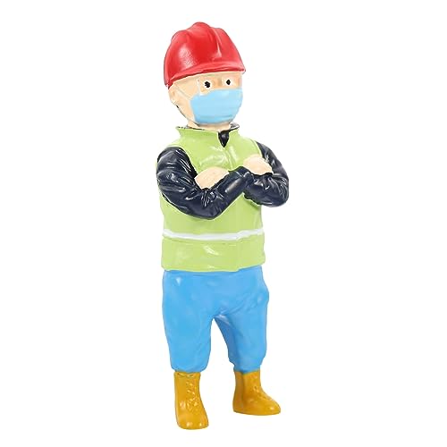 Hohopeti Professionelle Puppenskulptur Mini-Menschen-Figur Sandtisch Menschen Modelle kleine Leute puppenhaus schaufensterpuppe maneküre- Set Mini-Menschenmodelle Kinderspielpuppe Harz von Hohopeti