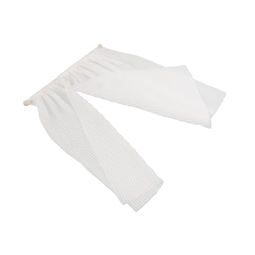 Hohopeti Puppenhaus Gardinen Zarte Transparente Kleine Fenster Vorhänge Dekorative Leichte Tüllstoffe Vielseitig Kompatibel für Puppenhaus Schlafzimmer und Wohnzimmer Zubehör Hohopeti Puppenhaus Gardinen Zarte Transparente Kleine Fenster Vorhänge Dekorative Leichte Tüllstoffe Vielseitig Kompatibel für Puppenhaus Schlafzimmer und Wohnzimmer Zubehör von Hohopeti