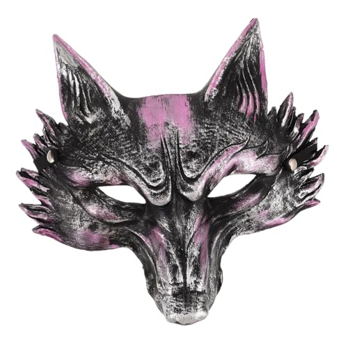 Hohopeti Realistische Fuchs Maske aus Leichtem PU Schaumstoff für Damen Halloween Tierkostüm Fasching Maskerade Party Hohopeti Realistische Fuchs Maske aus Leichtem PU Schaumstoff für Damen Halloween Tierkostüm Fasching Maskerade Party von Hohopeti