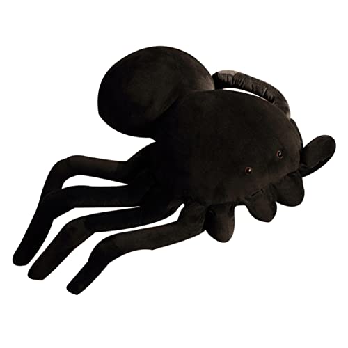 Hohopeti Realistische Spinne üschtier Weiches Stofftier Für Kuscheltier Spinne Als Ideal Für Halloween Deko Und Als Begleiter Für Kleine Abenteuer von Hohopeti