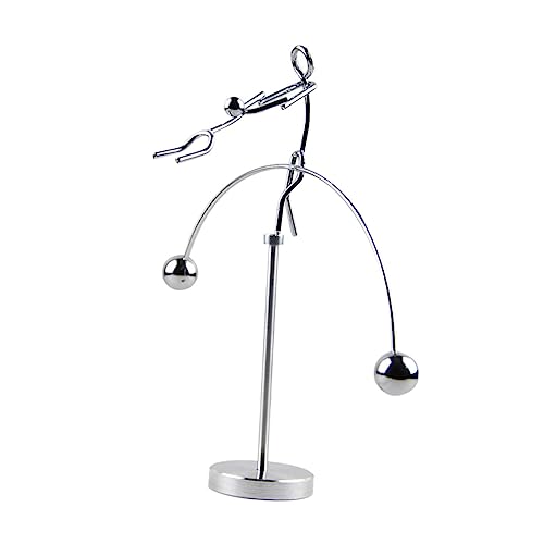 Hohopeti Balance Ball Schwingendes Ornament Becherornament Aus Eisen Für Schreibtischdekoration Hohopeti Balance Ball Schwingendes Ornament Becherornament Aus Eisen Für Schreibtischdekoration von Hohopeti
