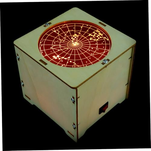 Hohopeti Selbstmontage Holz Sternenhimmel Projektor Nachtlicht für Kinderzimmer Dekoration Fördert Wissenschaftliche Neugier Praktische Fähigkeiten Lernspielzeug Hohopeti Selbstmontage Holz Sternenhimmel Projektor Nachtlicht für Kinderzimmer Dekoration Fördert Wissenschaftliche Neugier Praktische Fähigkeiten Lernspielzeug von Hohopeti