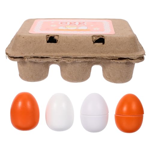 Hohopeti Simulierte Mini Eier Spielset Realistische Spielküche Lebensmittel für Puppenhaus Dekoration DIY Küchenzubehör für Fantasievolles Rollenspiel Hohopeti Simulierte Mini Eier Spielset Realistische Spielküche Lebensmittel für Puppenhaus Dekoration DIY Küchenzubehör für Fantasievolles Rollenspiel von Hohopeti