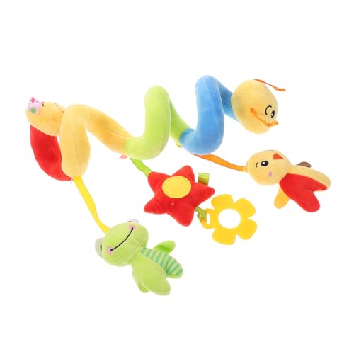Hohopeti Spiralförmiges für Babybett und Sensorisches Kuscheltier Tags Taktilen und Visuellen Entwicklung Sanftes Greifspielzeug für Neugeborene Hohopeti Spiralförmiges für Babybett und Sensorisches Kuscheltier Tags Taktilen und Visuellen Entwicklung Sanftes Greifspielzeug für Neugeborene von Hohopeti
