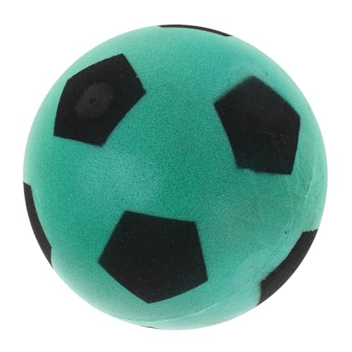 Hohopeti Stiller Fußball Im Fußball Mini-fußball Kleiner Fußball Fußbälle Leiser Fußball Für Lautloser Fußball Für Drinnen Fußball Drinnen Weicher Hallenfußball Green Pu-Schaum von Hohopeti