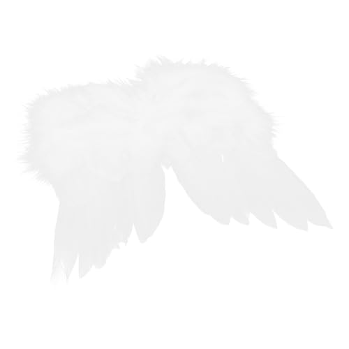 Hohopeti Stylische Kleine Weiße Engelsflügel für Puppen Leicht und Langlebig als Accessoire für Babypuppen Fotorequisite für Bezaubernde Kostüme Hohopeti Stylische Kleine Weiße Engelsflügel für Puppen Leicht und Langlebig als Accessoire für Babypuppen Fotorequisite für Bezaubernde Kostüme von Hohopeti