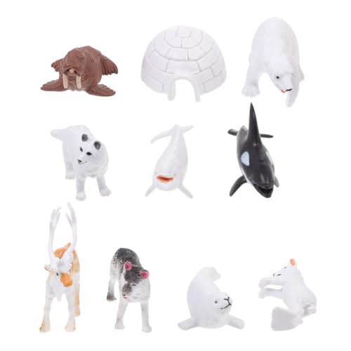 Hohopeti Teiliges Imitierte Arktische Tiere Figuren Wohnkultur Robust und Sicher Spielfiguren für Sandspielzeug und Wohnraumdekoration Hohopeti Teiliges Imitierte Arktische Tiere Figuren Wohnkultur Robust und Sicher Spielfiguren für Sandspielzeug und Wohnraumdekoration von Hohopeti
