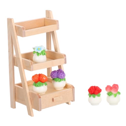 Hohopeti Teiliges Miniatur-pflanzenset mit Holzständer Realistische Resin-Bonsai Pflegeleichte Mini-deko für Puppenhäuser und Kreative DIY-gartenornamente Hohopeti Teiliges Miniatur-pflanzenset mit Holzständer Realistische Resin-Bonsai Pflegeleichte Mini-deko für Puppenhäuser und Kreative DIY-gartenornamente von Hohopeti