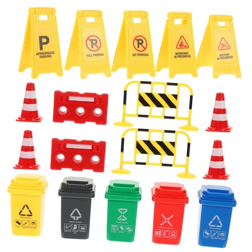 Hohopeti Teiliges Verkehrszeichen spielset für Miniatur Straßenverkehrsmodelle aus Robustem Kunststoff Pädagogisches Lernspielzeug für Verkehrssicherheit Inklusive Roter Leitkegel Gelber Hohopeti Teiliges Verkehrszeichen spielset für Miniatur Straßenverkehrsmodelle aus Robustem Kunststoff Pädagogisches Lernspielzeug für Verkehrssicherheit Inklusive Roter Leitkegel Gelber von Hohopeti