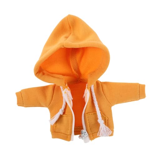 Hohopeti 12cm Bjd Puppen Outfit Exquisite Handwerkskunst Hoodie Für Winzige Puppen Sammler Spielen Bequem Stilvoll Gelb von Hohopeti