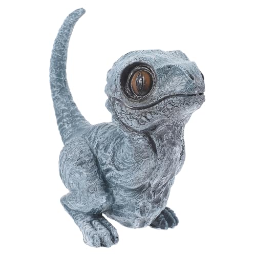 Hohopeti Velociraptor-Spielzeug Dinosaurierfigur Für Kinder Babyspielzeug Dinosaurier-Statue-dekor Dinosaurierstatue Spielzeuge Kleinkind Dinosaurier Kinder-Dinosaurier-Ornament Harz von Hohopeti