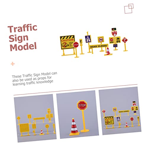 Hohopeti Verkehrszeichen Teilig Miniatur Verkehrsbarrieren Lernspielzeug für Verkehrsszene Eltern Junge Mädchen Interaktion Kunststoff Langlebig Farbenfroh Leicht Tragbar Hohopeti Verkehrszeichen Teilig Miniatur Verkehrsbarrieren Lernspielzeug für Verkehrsszene Eltern Junge Mädchen Interaktion Kunststoff Langlebig Farbenfroh Leicht Tragbar von Hohopeti