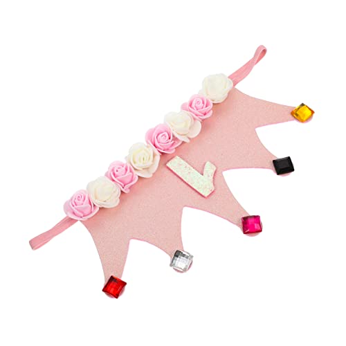 Hohopeti Verstellbare Geburtstagskrone mit Elastischem Band Weiches Nylon Haarband Komfortabel und Hautfreundlich für Geburtstag Fotoshooting und Partydekoration Hohopeti Verstellbare Geburtstagskrone mit Elastischem Band Weiches Nylon Haarband Komfortabel und Hautfreundlich für Geburtstag Fotoshooting und Partydekoration von Hohopeti