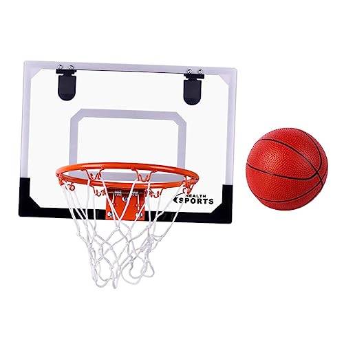 Hohopeti Basketball Set Für Wandmontierter Basketballkorb Für Innenräume Inklusive Transparentem Basketballbrett Ideal Für Spiele Und Sportaktivitäten Zu Hause von Hohopeti