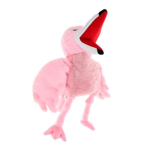 Hohopeti Weiche Plüsch Flamingo Handpuppe für Realistische Tier handspielpuppe Weicher Kuschelstoff Fördert Fantasie und Kommunikation Waschbar und Hautfreundlich Hohopeti Weiche Plüsch Flamingo Handpuppe für Realistische Tier handspielpuppe Weicher Kuschelstoff Fördert Fantasie und Kommunikation Waschbar und Hautfreundlich von Hohopeti