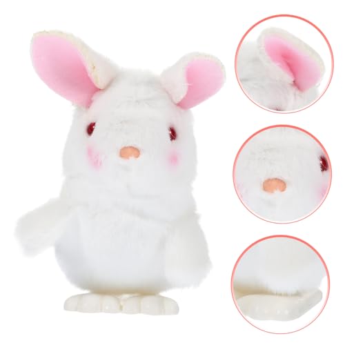 Hohopeti Wind up Plüschhase Kleines Mechanisches Kaninchen für Handaufzug Lustiges Osterkörbchen Füller Geschenkidee Lernspielzeug Hohopeti Wind up Plüschhase Kleines Mechanisches Kaninchen für Handaufzug Lustiges Osterkörbchen Füller Geschenkidee Lernspielzeug von Hohopeti