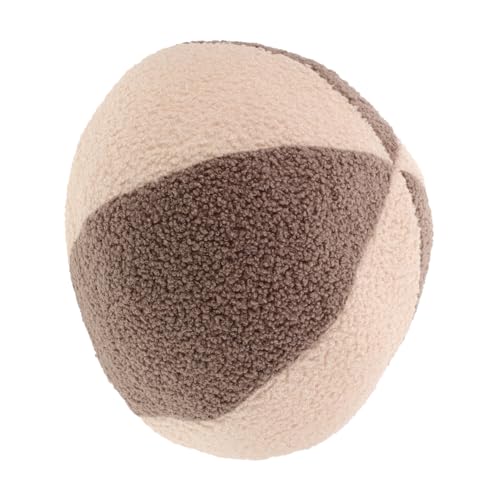 Hohopeti Yogakissen Yoga-Ball Sofadekoration Geburtstagsgeschenk Rundes Zierkissen Bettdekoration Couchkissen Kissen für Couch Kugelkissen Sofakissen Plüschballkissen PP Baumwolle von Hohopeti