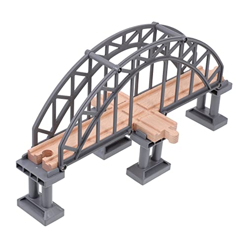 Hohopeti Zugbrücke aus Grauer Kreuzungsbogen Lernspielzeug für Kreative Zug Szenen Fördert Vorstellungskraft und Motorische Fähigkeiten Leicht und Tragbar für Flexibles Hohopeti Zugbrücke aus Grauer Kreuzungsbogen Lernspielzeug für Kreative Zug Szenen Fördert Vorstellungskraft und Motorische Fähigkeiten Leicht und Tragbar für Flexibles von Hohopeti