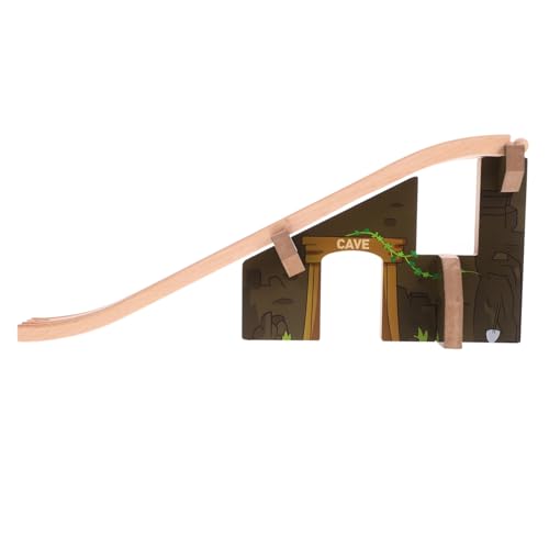 Hohopeti Zuggleiszubehör Brücke Für Eisenbahn Zug Eisenbahngleisbrücke Kind Gleisbrücke Spielzeug Kinder Gleisbrücke Spielen Zug Gleisbrücke Spielzeug Kinder Gleisbrücke Holz von Hohopeti